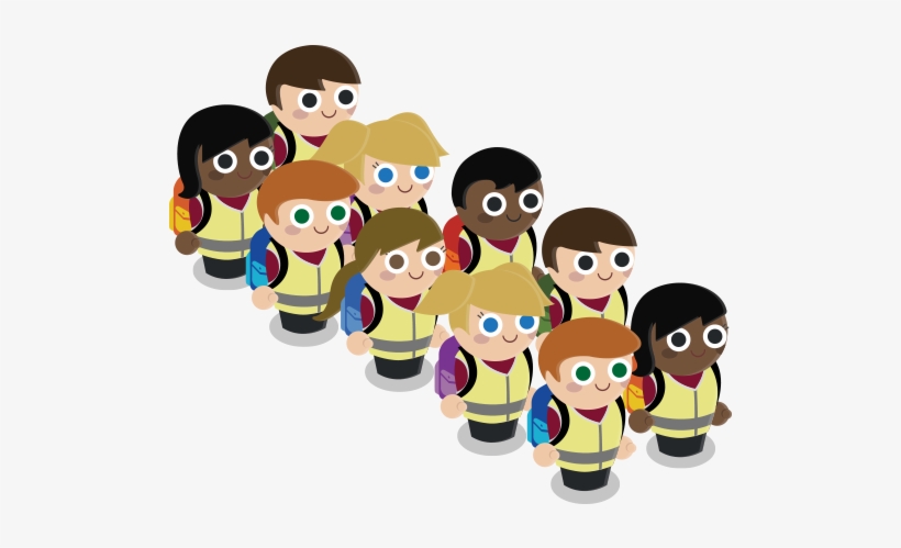 Gowsb For Schools - People Walking Cartoon Png, transparent png #402098