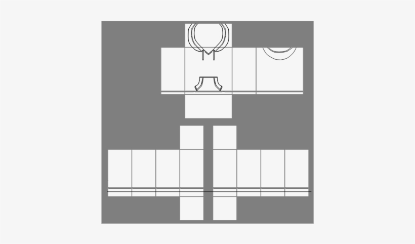 Roblox Shirt Shading Template 585 X 559