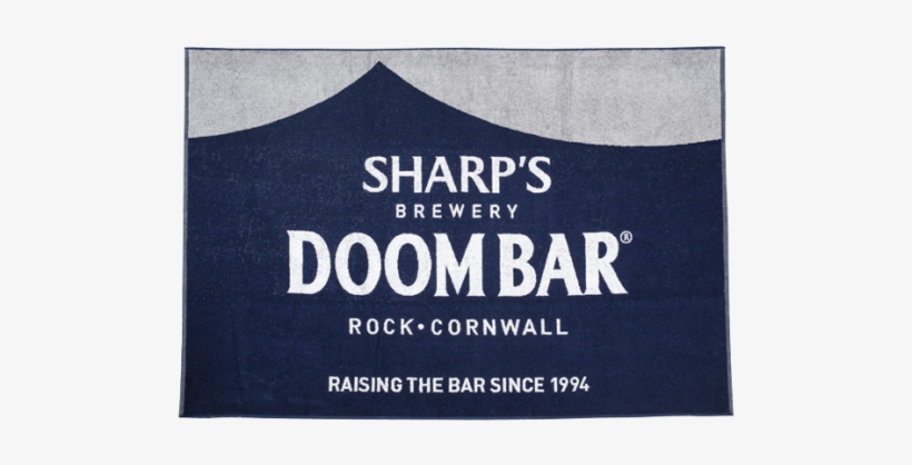 Doom Bar Beach Towel - Sharp's Brewery, transparent png #402166