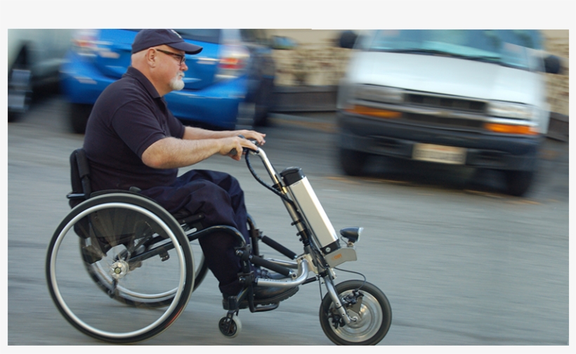 Dragonfly Detachable Fast Power Unit For Wheelchair - Firefly Wheelchair Bike, transparent png #402337