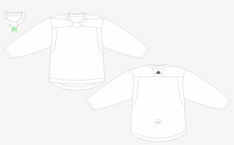 Nhl Adidas Jersey Template, transparent png #402579