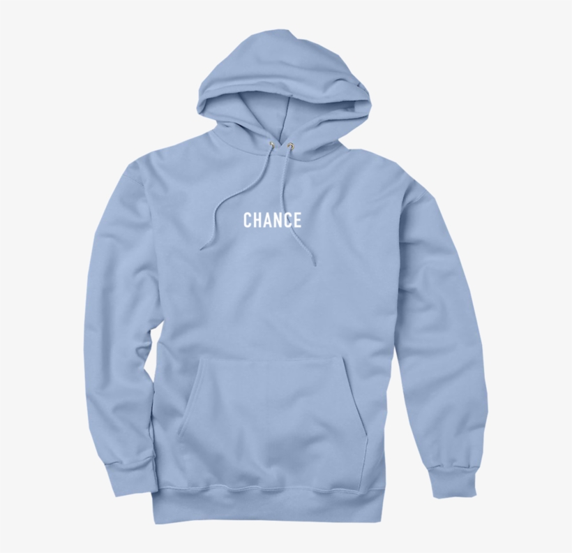Chance Light Blue The Picture - Chance The Rapper Blue Hoodie, transparent png #402745