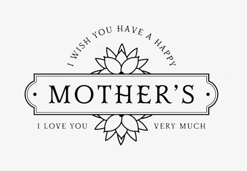 Mothers Day Png - Line Art, transparent png #402793