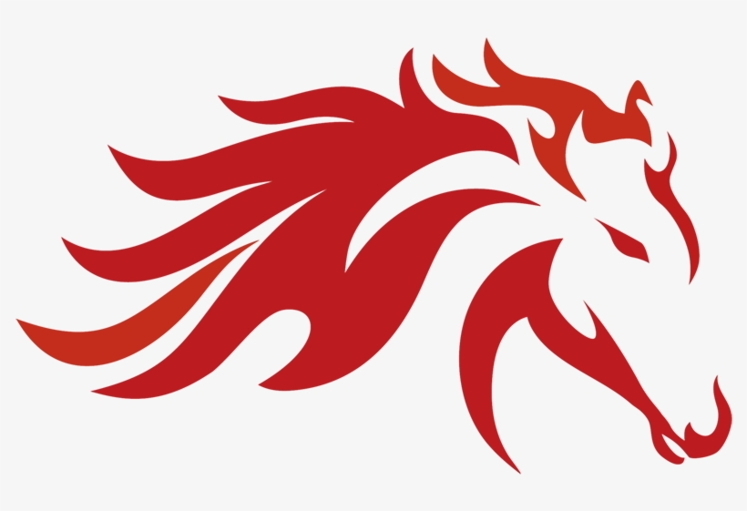 Horse Logo Png - Fire Horse Logo Png, transparent png #403064