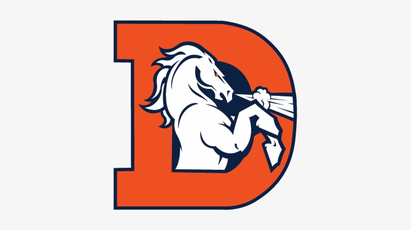 Broncos Logo Png Clip Library Stock - Broncos D Logo Png, transparent png #403441