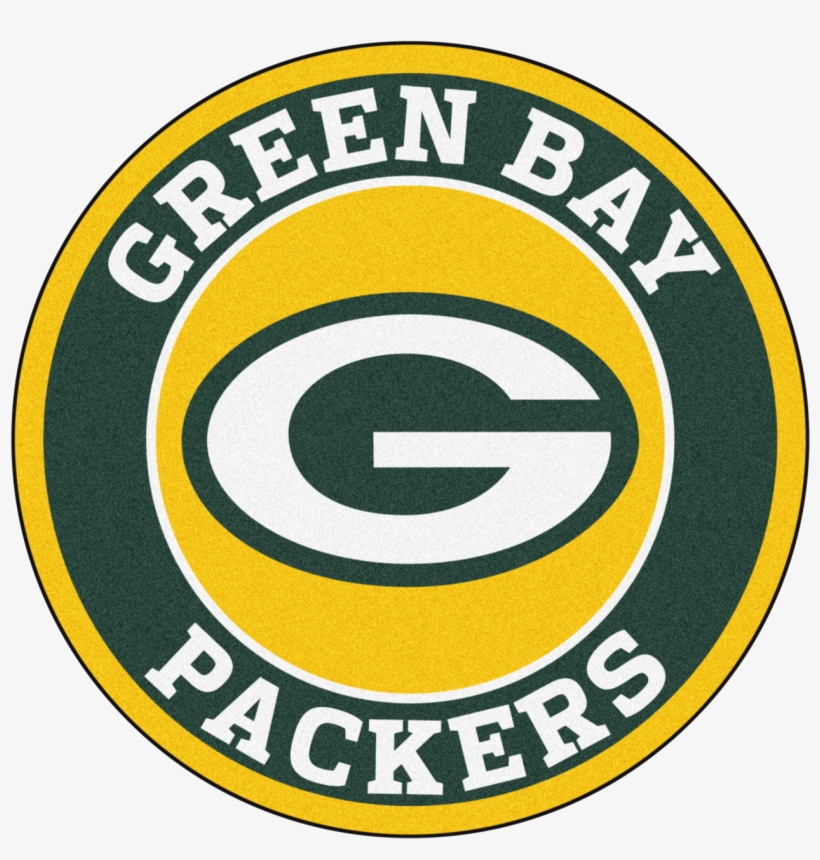 Green Bay Packers Logo - Fanmats Nfl Green Bay Packers Roundel Mat, transparent png #403790