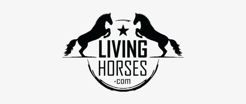 Living Horses Logo Black And White - Horse Logo Black And White, transparent png #403847