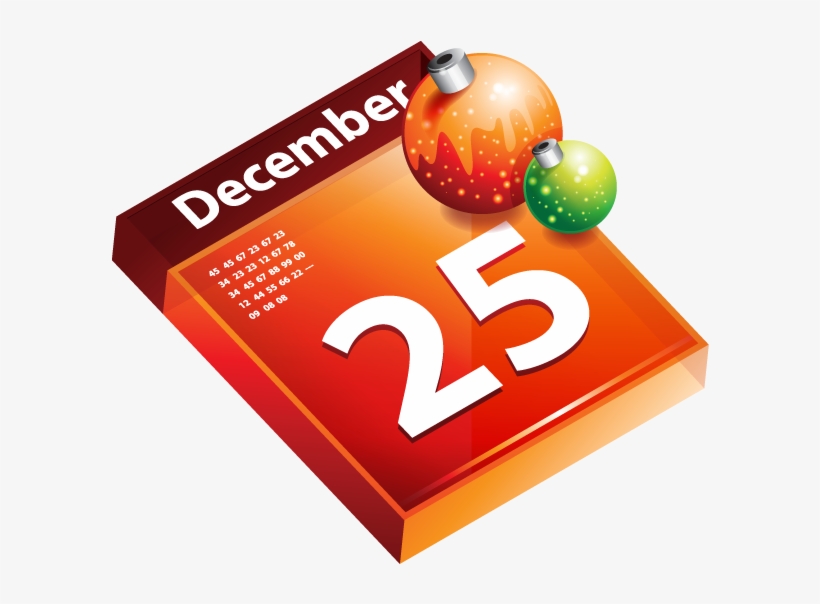 File - 25 December Calendar Png, transparent png #403939