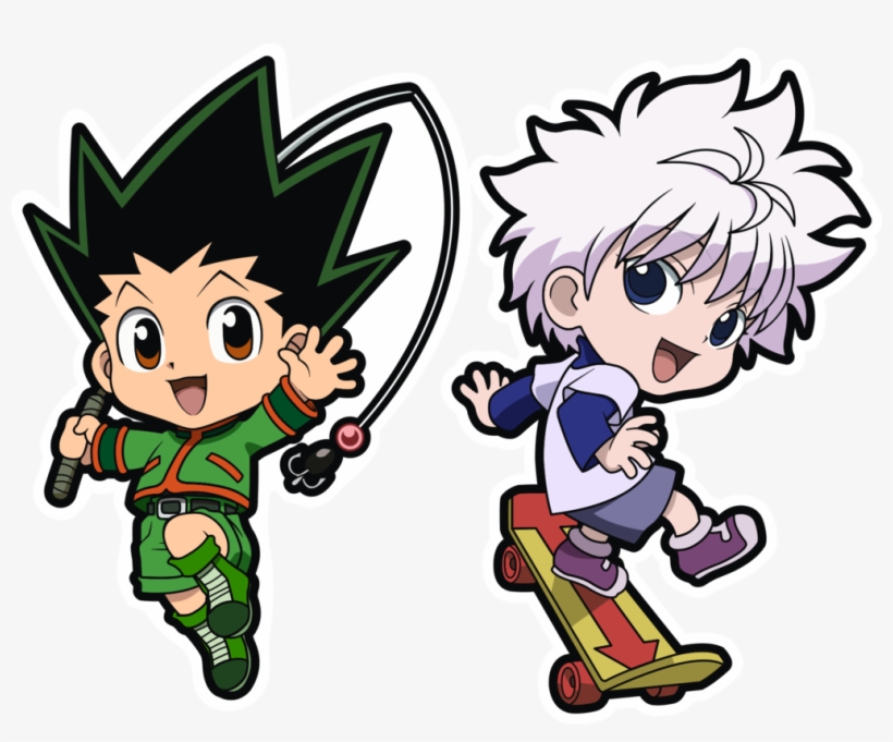 Hisoka Drawing Gon Hunter X Hunter Chibi Free Transparent Png Download Pngkey