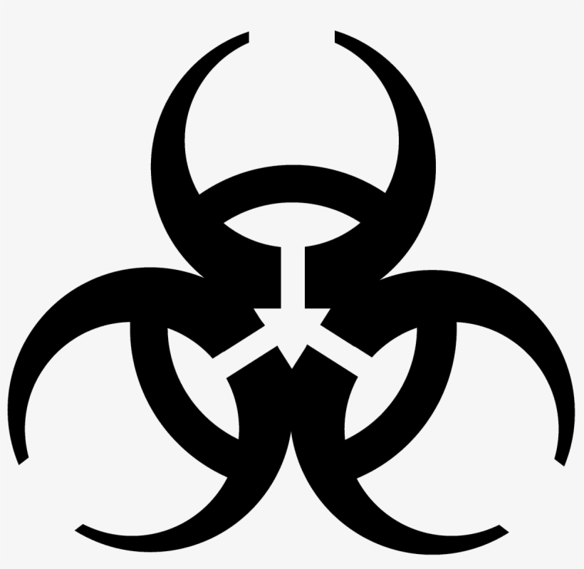 Biohazard Symbol Download Png - Biohazard Transparent, transparent png #404219