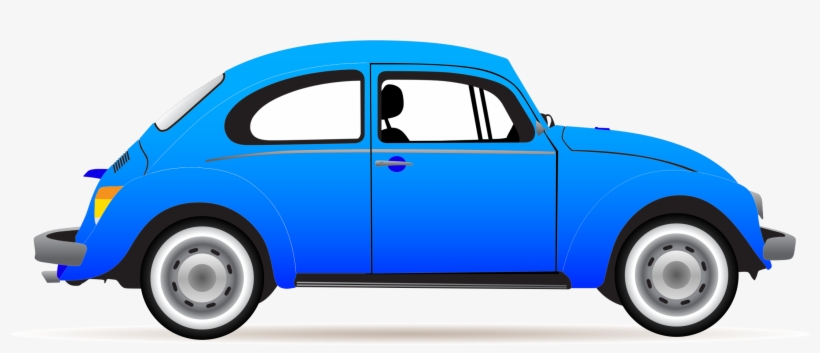 Blue Beetle Profile Painted Rocks Pinterest - Car Clipart Png, transparent png #404425
