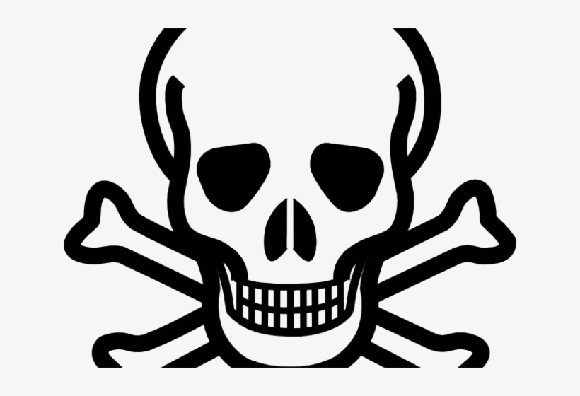 Danger Free On Dumielauxepices Net - Skull And Crossbones, transparent png #404510