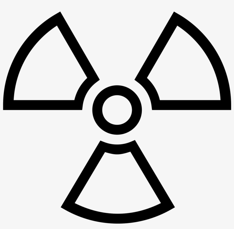 Biohazard Symbol Clipart Nuke - Radioactive Png, transparent png #404773
