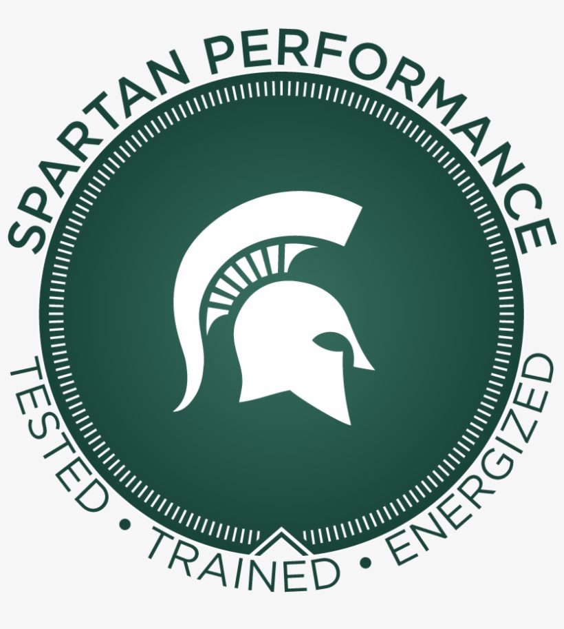 Broncos Logo - Michigan State Spartans College Team Spirit Area Rug, transparent png #405241