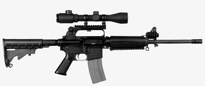 Rifle Images Free Download - 308 Semi Auto Ar, transparent png #405331