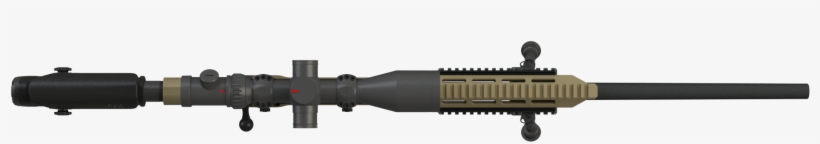 Top Down Rifle Png - Rifle Top View, transparent png #405839