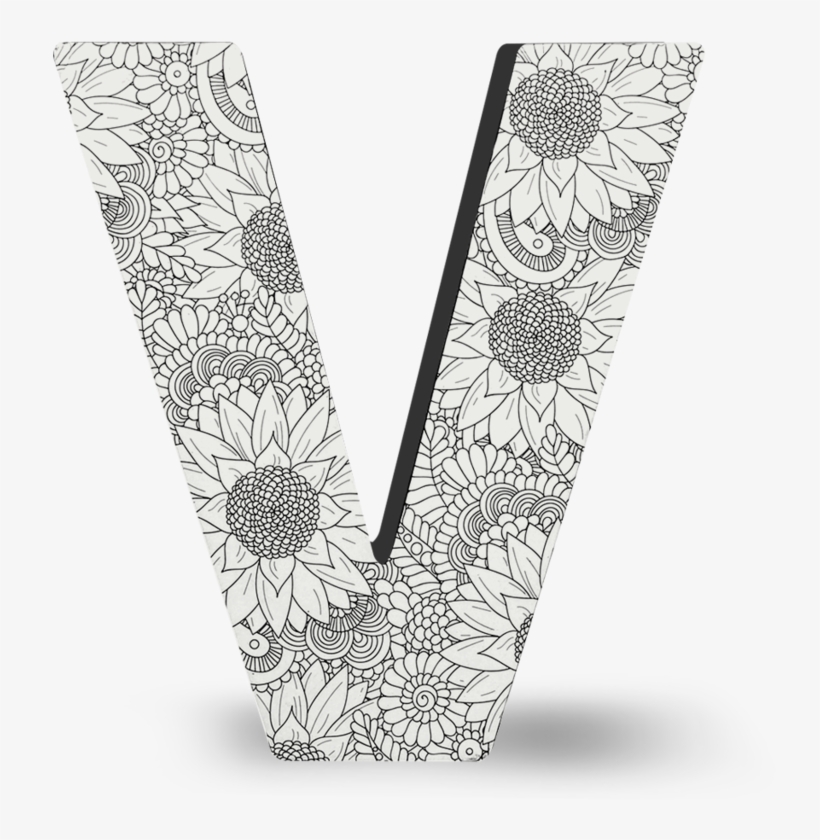 Color Joy Block Letters - Geburtstagskalender Zum Ausmalen / Kalender - Buch, transparent png #405890