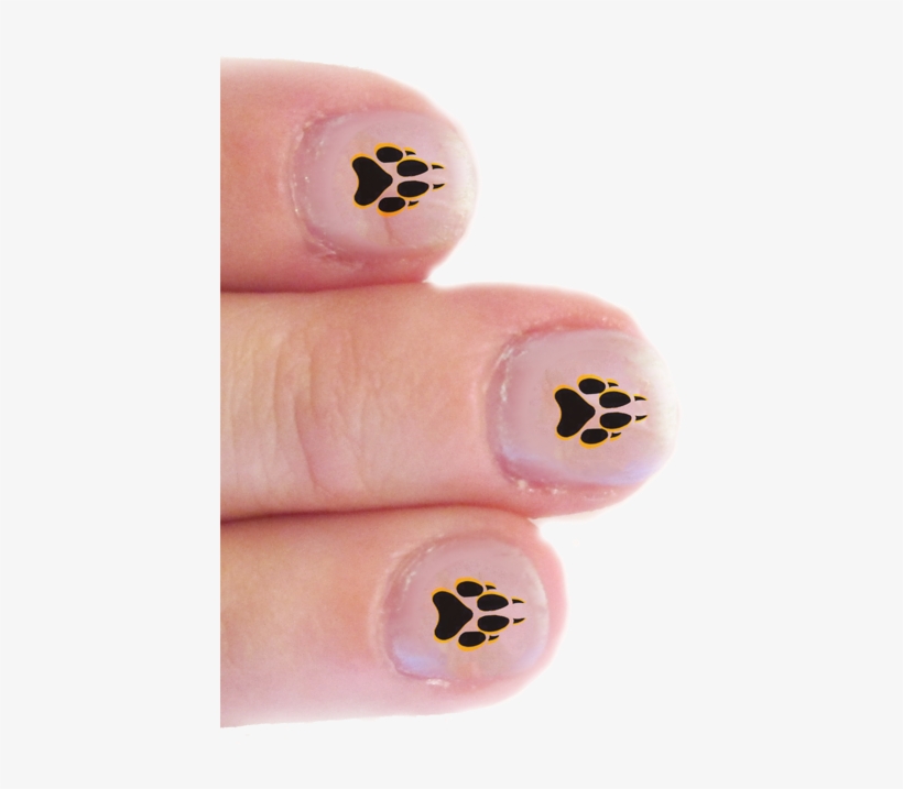 Bink'd® Wolf Butterfly Paw Print Jar - Wolf Paw Print Nail Art, transparent png #405898