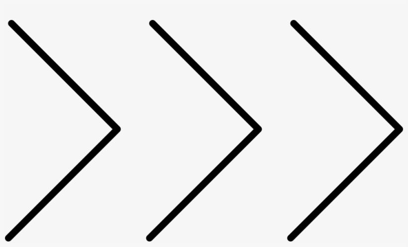 Download Three Chevron Arrows Pointing Right Chevron Arrow Png Free Transparent Png Download Pngkey
