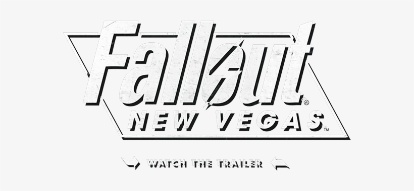 New Vegas Logo - Calligraphy, transparent png #406106