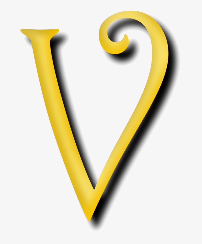 Letter V Png High Quality Image - Letter V Png, transparent png #406224