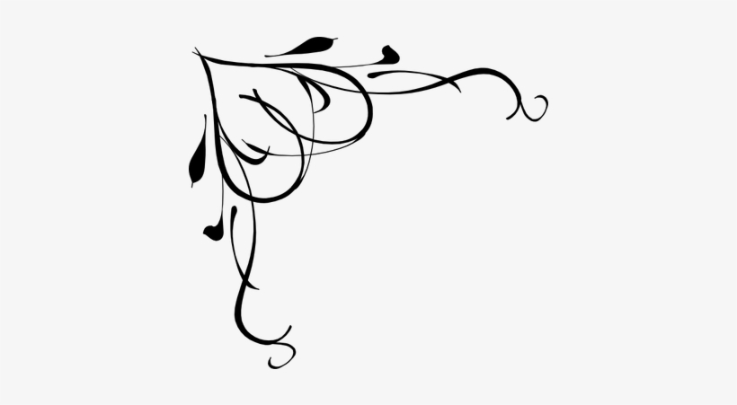 Victorian Arabesque - Couples Tattoos Idea Drawings, transparent png #406357
