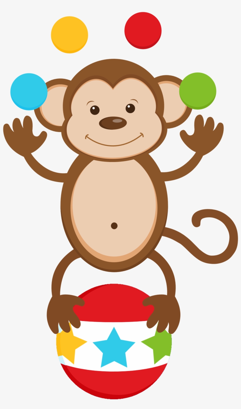 Carnival Clipart Monkey - Mono De Circo Png, transparent png #406358