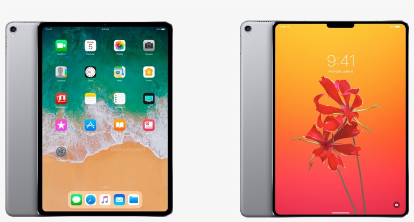New Ipad Pro Icon Discovered In Ios 12 Shows A Tablet - Apple Ipad 9.7 2018, transparent png #406427