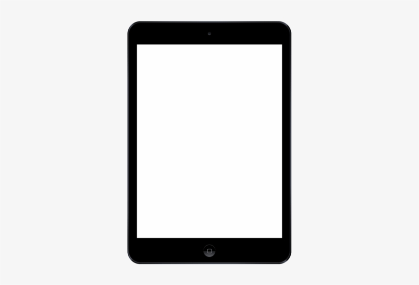 Ipad Mockup Psd - Black Iphone 7 Png, transparent png #406537