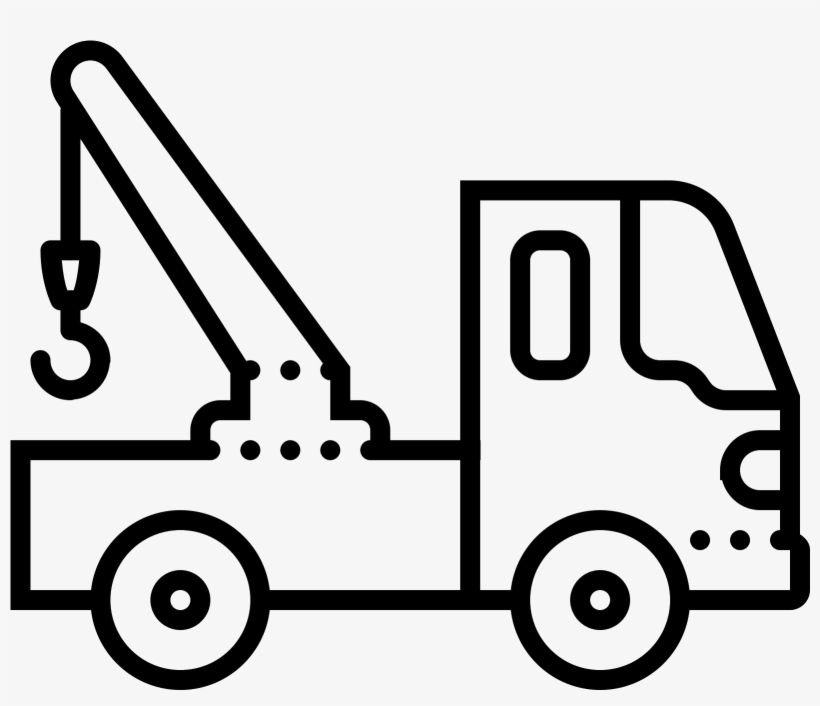 Tow Truck Icon - Caminhao De Lixo Png, transparent png #406756