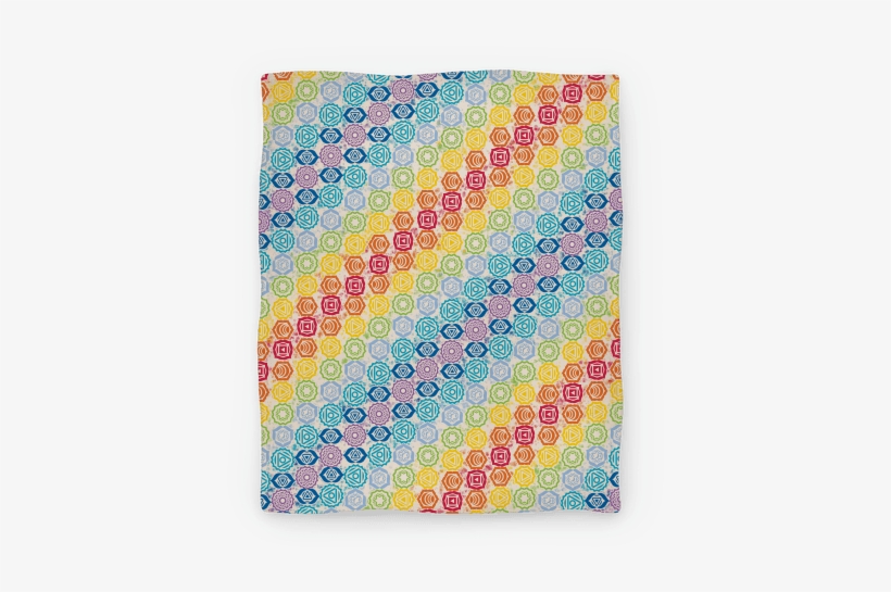 Watercolor Chakra Symbol Pattern Blanket - Watercolor Chakra Symbol Pattern Tote Bag: Funny Tote, transparent png #407157