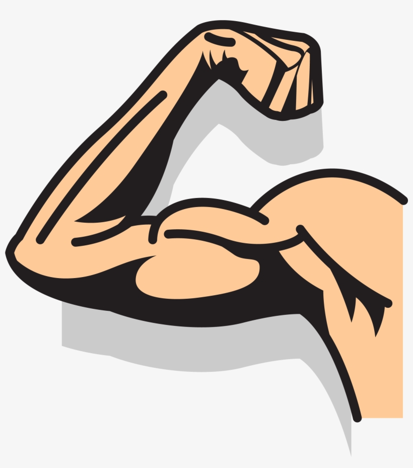 Transparent Arms Strong Arm Svg Free Stock - Strong Arm Cartoon Png, transparent png #407455