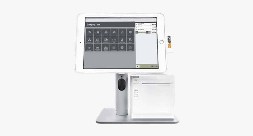 With Detachable And Chargeable Ipad Enclosure - Isappos I Stand, transparent png #407507