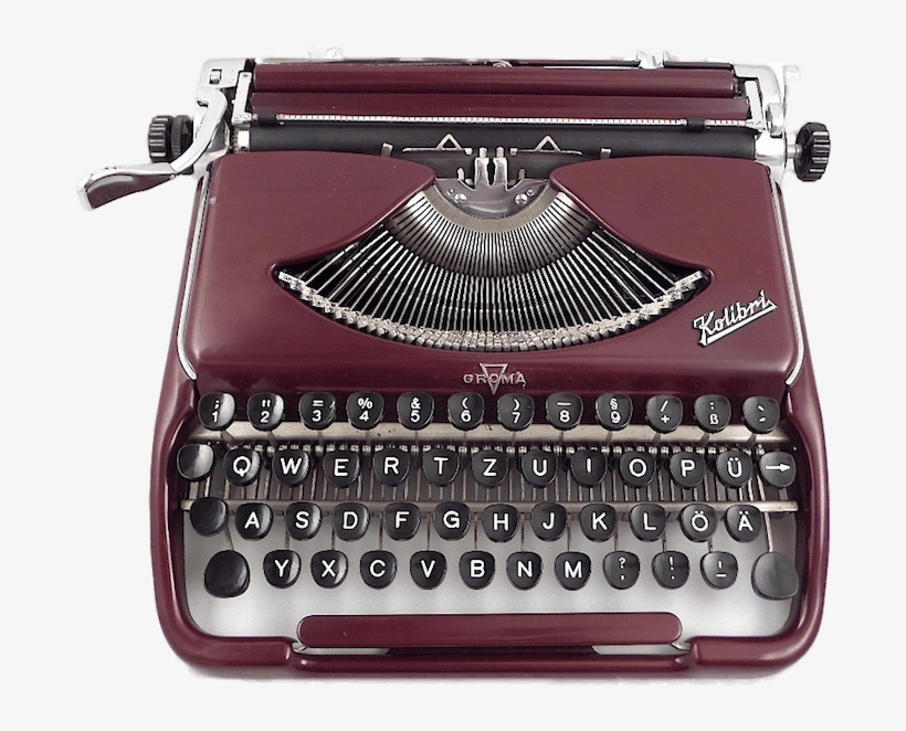Download - Old Typewriter Png, transparent png #407687