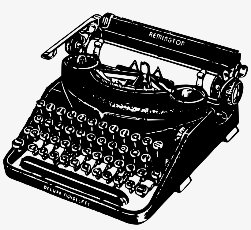 This Free Icons Png Design Of Vintage Typewriter, transparent png #407705