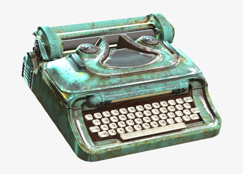 Fo4 Typewriter - Fallout 4, transparent png #407821