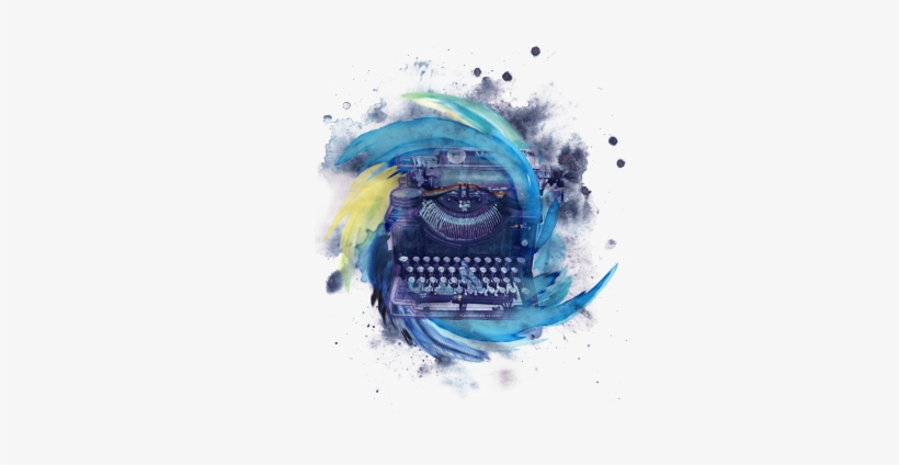 Typewriter, transparent png #408316