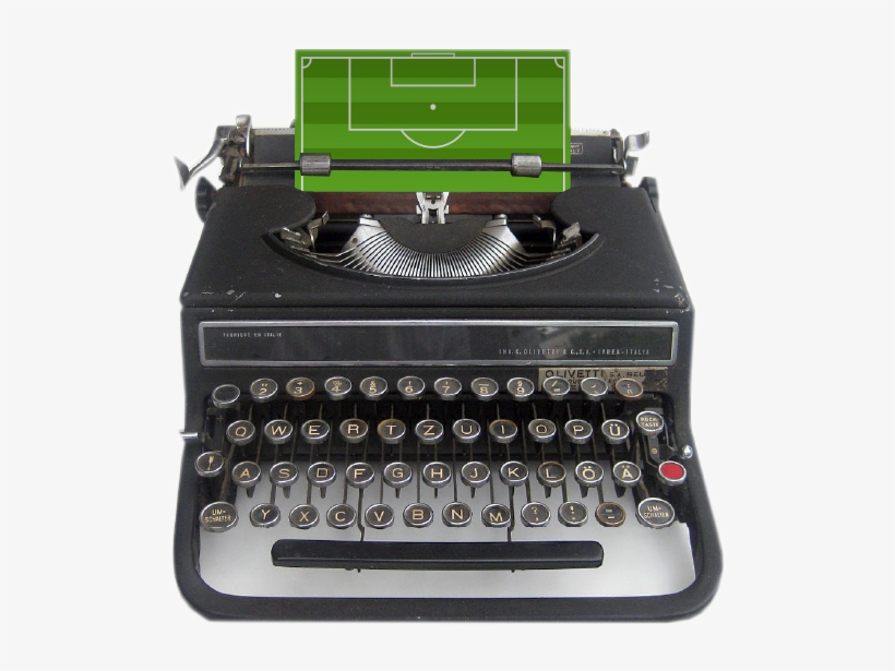 1 Writing Football Typewriter - Olivetti Maszyna Do Pisania, transparent png #408393
