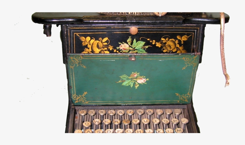 From Typewriters To Touch Screens, A Spotlight On The - Antique, transparent png #408489