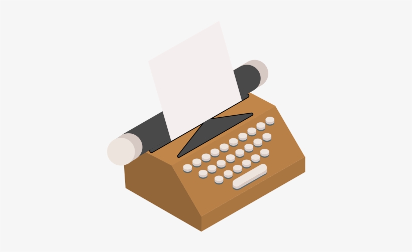 Typewriter, transparent png #408753