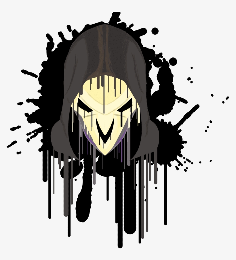 Reaper Overwatch Paint By Keithyboy Da3vz3g 1 - Overwatch Reaper Logo, transparent png #408889