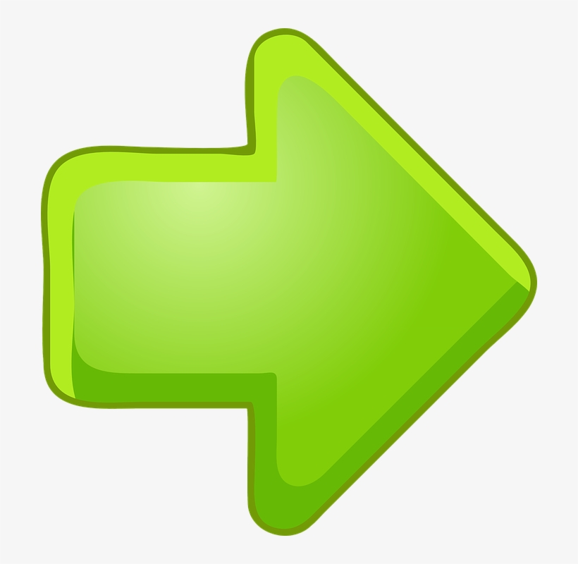 Green Right Arrow Clip Art At Clker - Grüner Pfeil Nach Rechts, transparent png #409199