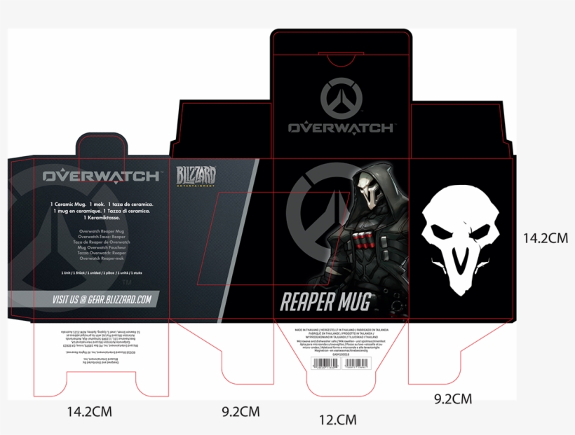 Thank You - Overwatch Reaper Cool Luminous Sun Hat Baseball Cap, transparent png #409268