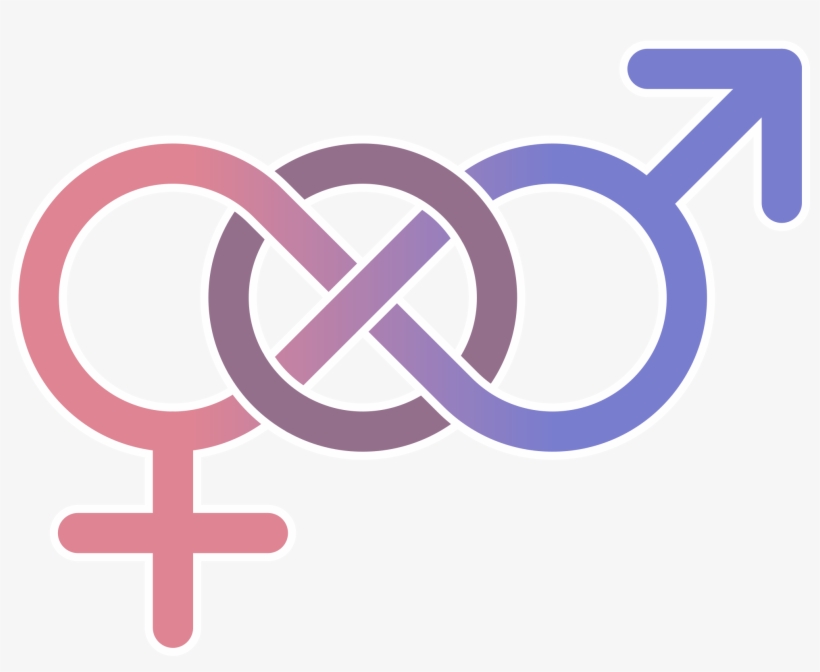 A Bisexual Symbol Consisting Of A Male Sign And Female - Gender Sensitization, transparent png #409425