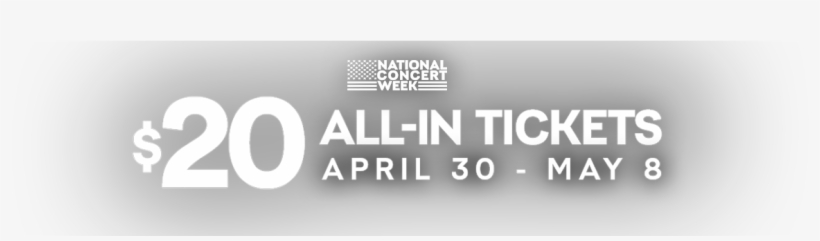 Live Nation Celebrates “national Concert Week” By Selling - Cracker Sunrise In The Land, transparent png #409792
