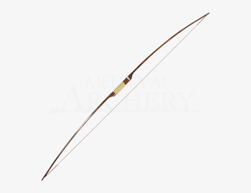 Rustic Youth Longbow With Leather Wrapped Handle - Longbow, transparent png #409951