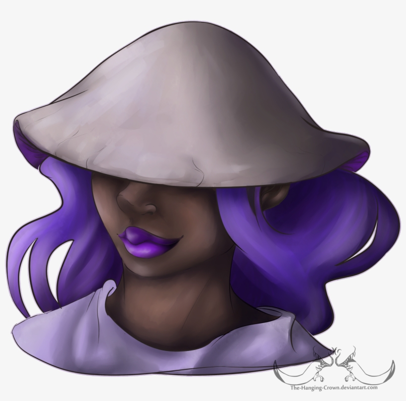 Purple Toadstool - Illustration, transparent png #4000166