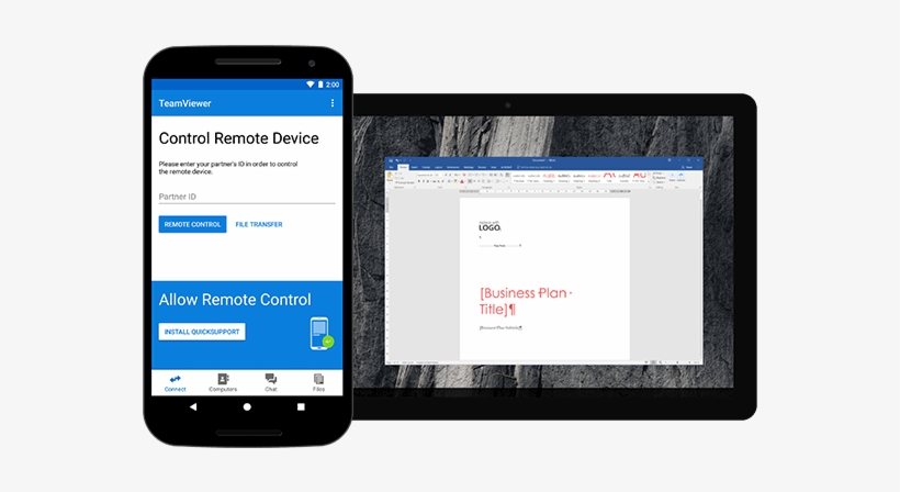 Use Teamviewer For Outgoing Remote Connections With - Teamviewer На Андроид, transparent png #4000420