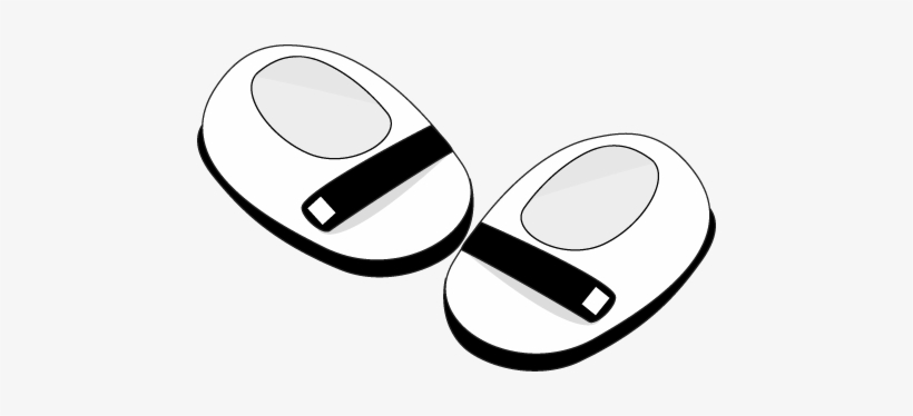 Picture Transparent Library Clothing Clip Art Images - Shoes In Black And White, transparent png #4000700