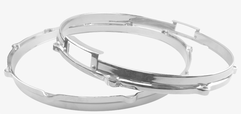 Die Cast Chrome Drum Hoops, transparent png #4000732